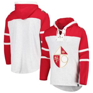 mens-47-san-francisco-49ers-heather-gray-historic-logo-gridiron-lace-up-pullover-hoodie_pi4986000_altimages_ff_4986996-81bc8658fdd7ce471167alt1_full.jpg