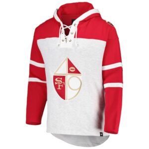 mens-47-san-francisco-49ers-heather-gray-historic-logo-gridiron-lace-up-pullover-hoodie_pi4986000_altimages_ff_4986996-81bc8658fdd7ce471167alt2_full.jpg